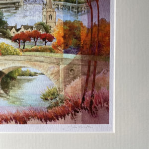 A Look at Lechlade (Giclée Print)